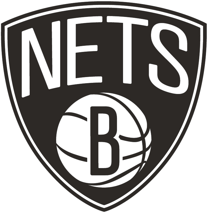 Brooklyn Nets 2012-Pres Alternate Logo v2 DIY iron on transfer (heat transfer)